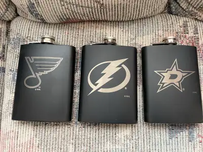 3 New NHL Hip Flasks, View more