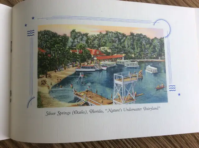 1940 - Vintage Scenic Wonders of Dixieland Book in Arts & Collectibles in Winnipeg - Image 3