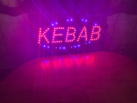 Brand new KEBAB led plug in with on off buttons !