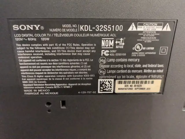 Sony bravia TV in TVs in Gatineau - Image 6