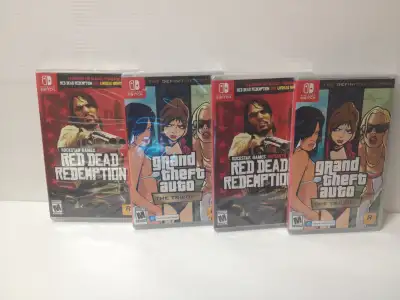 RED DEAD REDEMPTION & GRAND THEFT AUTO THE TRILOGY Rockstar is always a solid Bet. Switch Games rest...