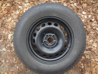 Set of 4 winter tires, wheels and pressure sensors