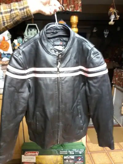 Ladies Leather Jacket XL, View more