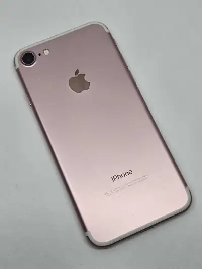 BROKEN FOR PARTS Apple iPhone 7 Rose Gold A1778- READ⚠️ PARTS, View more