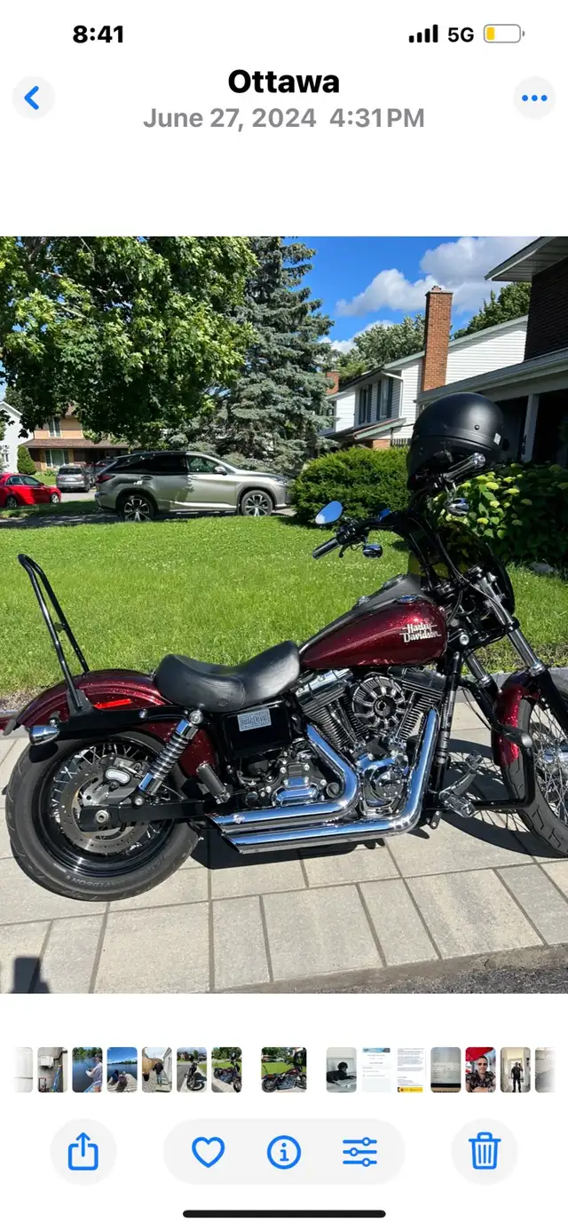 2013 Harley Davidson street bob in Street, Cruisers & Choppers in Ottawa - Image 4