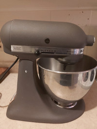 Kitchenaid artisan 5-quart tilt-head mixer imperial grey 