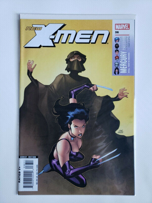 New X-Men Marvel Comic Issue #36 Mercury Falling Part 4 of 4 VF dans Bandes dessinées  à Longueuil/Rive Sud