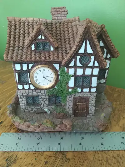 English Cottage Mantle Clock, View more