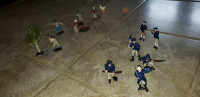 Colonial figurines (soldiers and towns people) $10