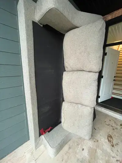 Free Couch Available - Pickup Only All Cusions and and hardware included, If not taken by Wednesday...