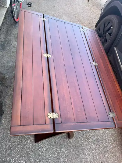 expanding wood table/desk, View more