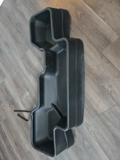 WeatherTech under seat storage system. Like new. Was briefly used in a 2024 Dodge Ram 1500 crew cab....