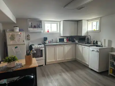 2 Bedroom Basement Apartment for Rent – North End Peterborough – June 1 Well-maintained 2-bedroom ba...