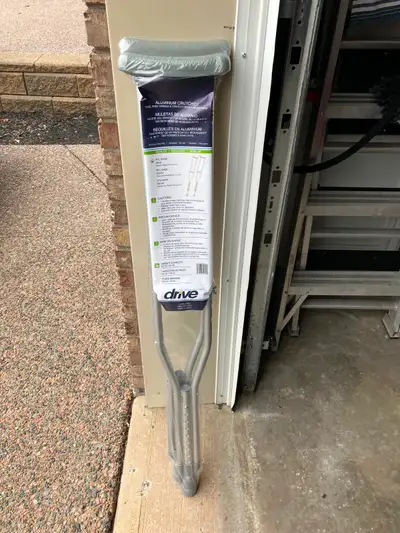 Almost New Aluminum Crutches, View more