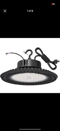 LED High Bay Light 240W UFO 5000K 36,000LM,1-10V Dimmable,1000W 