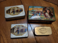 Antique Tobacco Tins