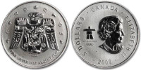 Lot 10 pièces canada argent/silver bullion .9999 1 oz
