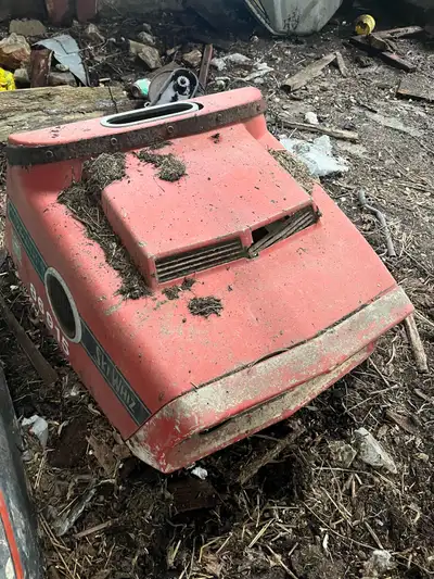 Massey Ferguson ski whiz hood, decent shape 50$ obo pick up havelock Ontario