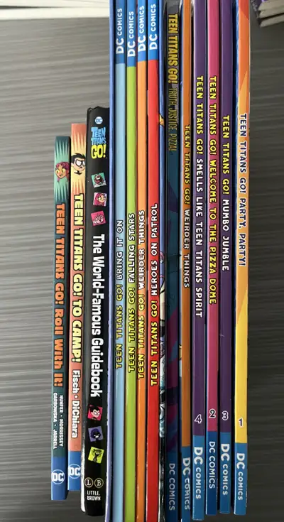 13 total Graphic Novels - Sold as a set only. Very Reasonable Price- Canadian original cover price i...