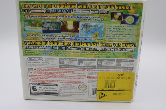Pokémon Mystery Dungeon: Gates to Infinity. Nintendo 3DS (#156) in Nintendo DS in City of Halifax - Image 4