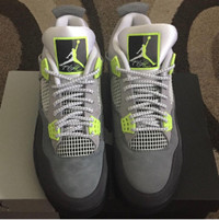 Air Jordan 4’s Retro “Neon” 
