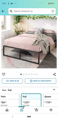 Great Condition Minimalist Double Bed Frame