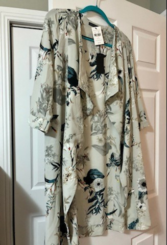 Light grey floral print blazer (NEW) in Women's - Tops & Outerwear in St. John's