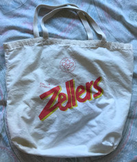 Vintage Zellers’ fabric shopping bag