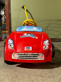 Little peoples electric car for toddlers