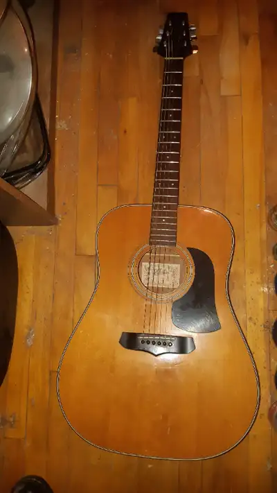 Aria LW-10 acoustic guitar japan vintage, View more