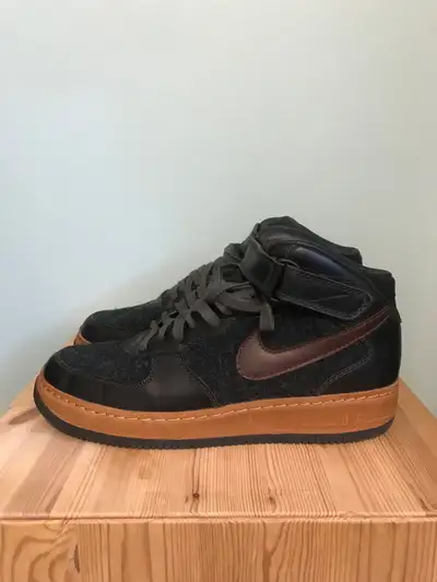Air Force 1 Mid InsideOut - Merino Wool and Leather sz. 13, View more