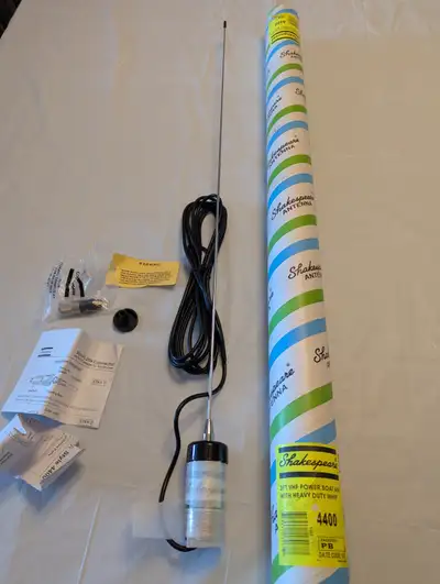 Brand New 36" Shakespeare 4400 Marine Radio Antenna (valued about $100) Never installed as I sold th...