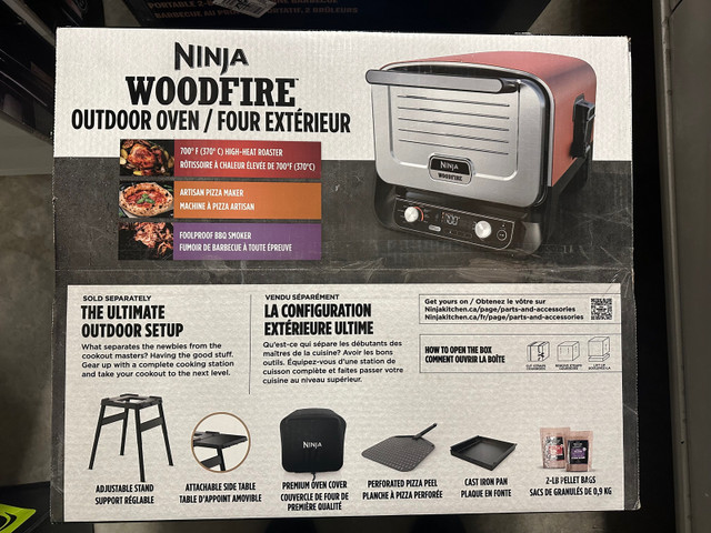 NEW Ninja Woodfire™ 8-in-1 Electric Outdoor Oven in Stoves, Ovens & Ranges in Saskatoon - Image 2