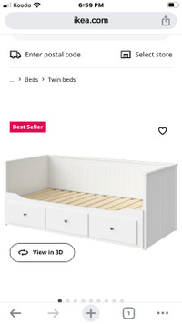 IKEA twin bed