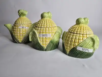 Adorable Corn Cob with Husks 6 Piece Tea Pot Set, View more