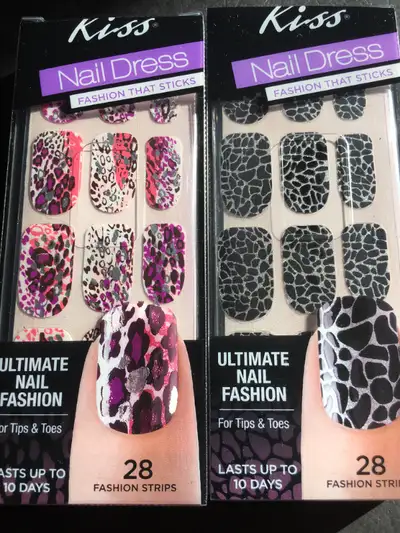 4 NEW BOXES of FASHION  NAIL WRAPS, View more