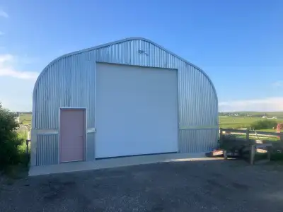 2 shops on a farm with private gated access to shops with 1/2 acre graveled yard for parking Shop 1...
