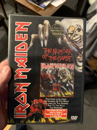 Dvd Iron Maiden Number of the beast