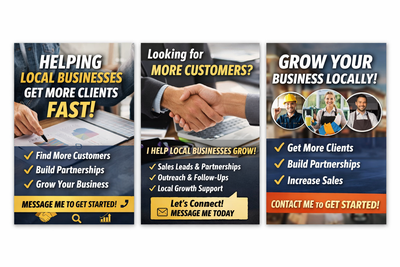  ⚡ Helping Local Businesses Get More Clients Fast, View more
