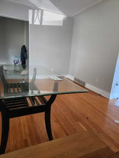 glass top dining table, View more