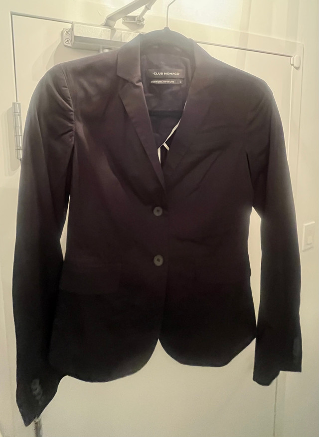 Club Monaco - Black Blazer in Women's - Tops & Outerwear in City of Toronto