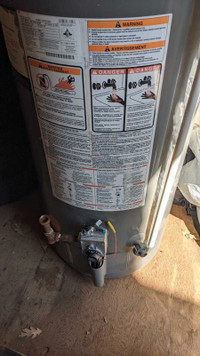 Rheem 40 gallon nat gas water heater