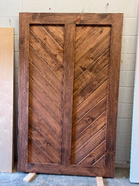 Custom Handcrafted Sliding Barn Doors & Hardware Available