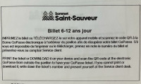 Billets ski Mont-Saint-Sauveur (adulte et enfant)