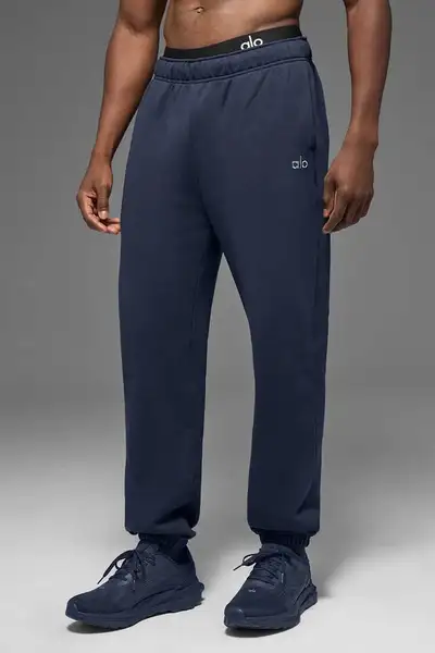 Alo Navy Blue Sweatpants xs, View more