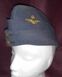 WW2 RAF Overseas Cap & Certificate of Service