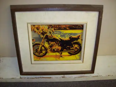 MIRRORED MOTORCYCLE PICTURE, View more