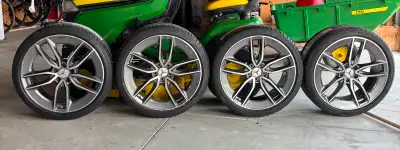 For sale is a set of AMG/Michelin wheels and tires from a 2019 Mercedes E53 wagon. Please note: all...