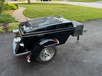 2007 American Legend Motorcycle trailer Ball hitch with swivel. Will go with any bike but designed w...