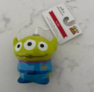 Hallmark Christmas Ornament Decoupage Disney Toy Story Alien, View more